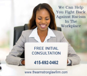 we can help you fight racism at work click to email us